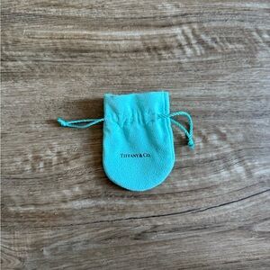 Tiffany & Co. Blue Jewelry Pouch